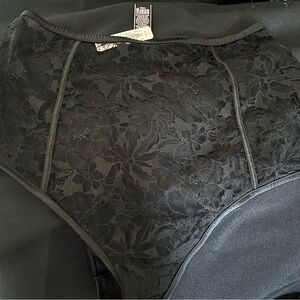 VS Lace side zipper high wasted lace bottoms (new)